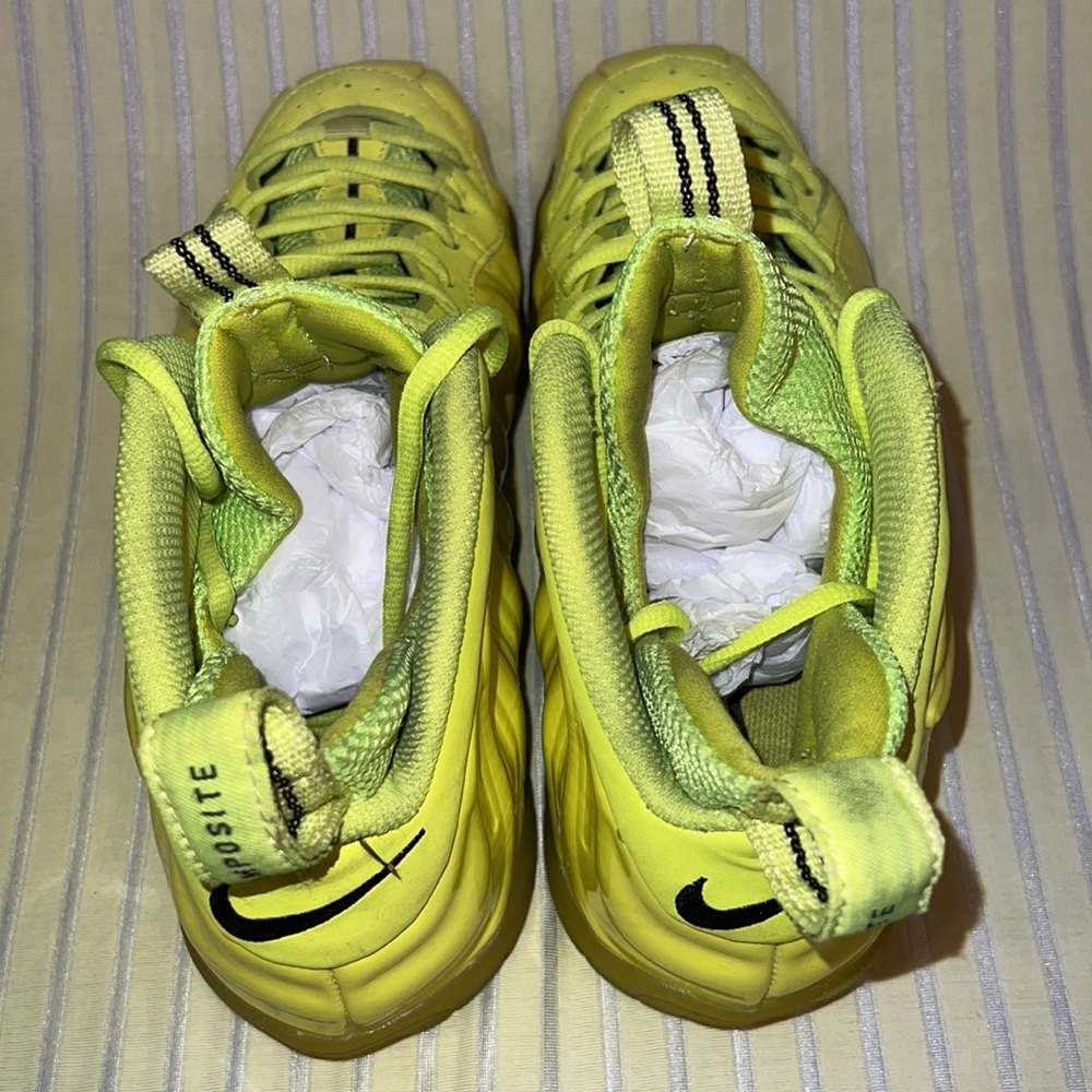2014 Nike Air Foamposite Pro Volt Size 7 624041-700 - Picture 11 of 13